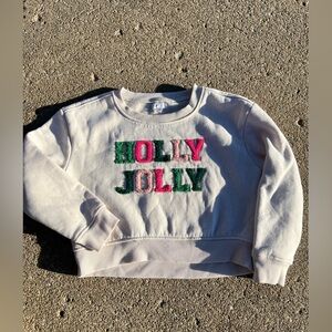 btween Cream HOLY JOLLY Sweatshirt